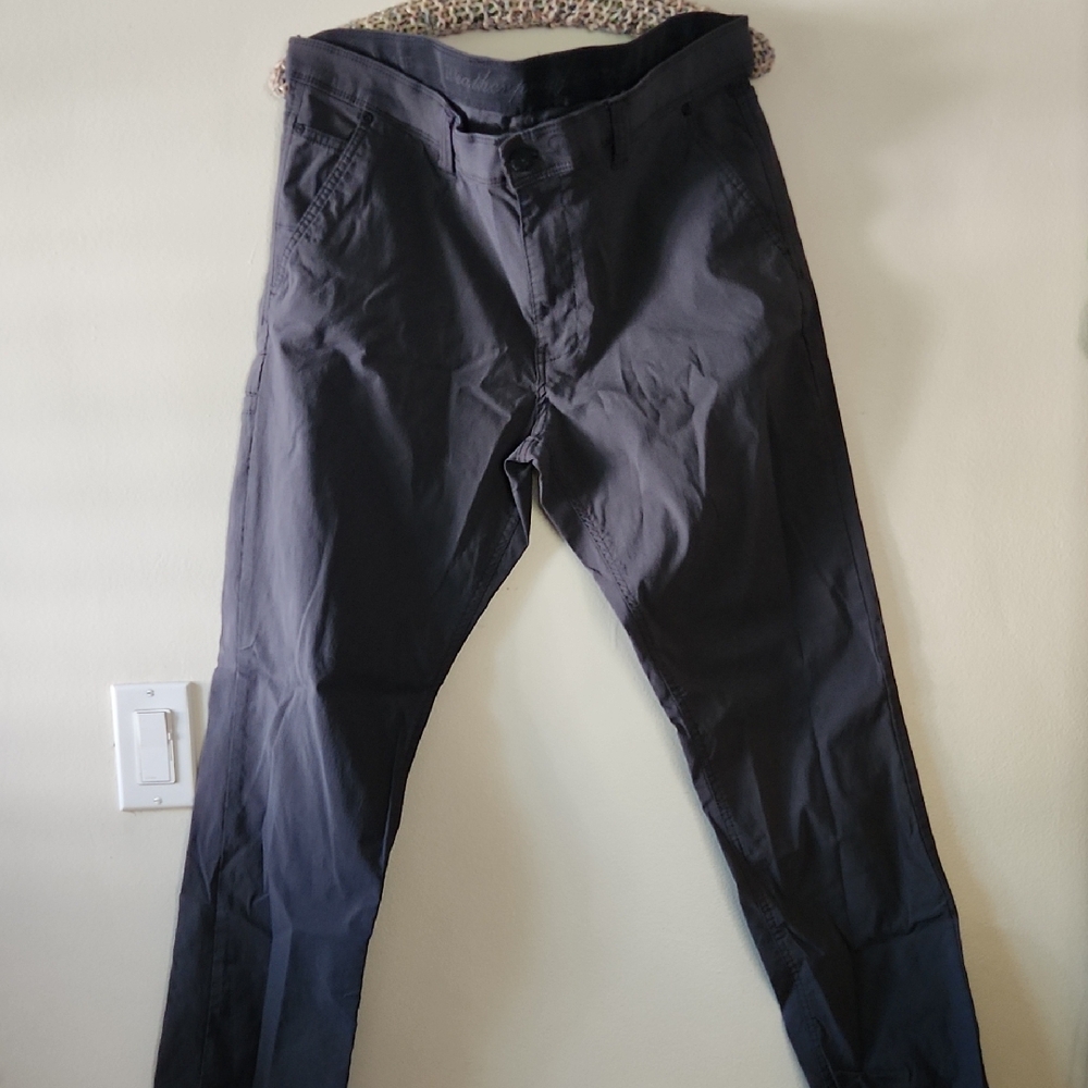Men's Gray Chino Pants – Classic Straight Fit